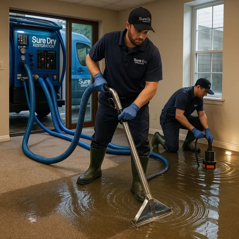 Water Extraction and Removal process in Springfield, NY